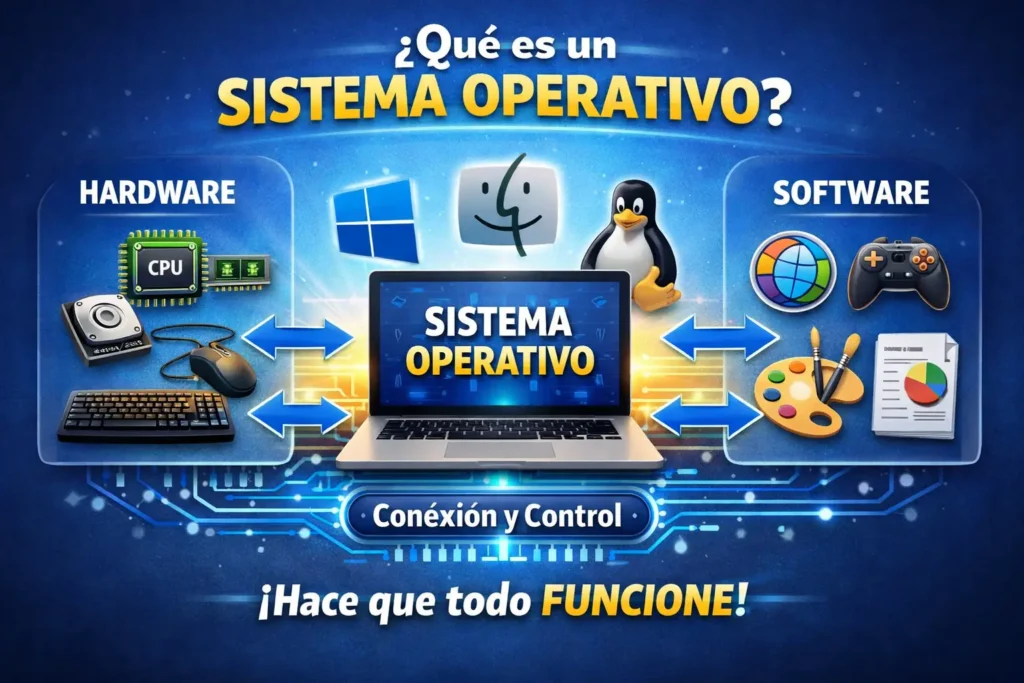 Sistema operativo explicacion grafica hardware y software