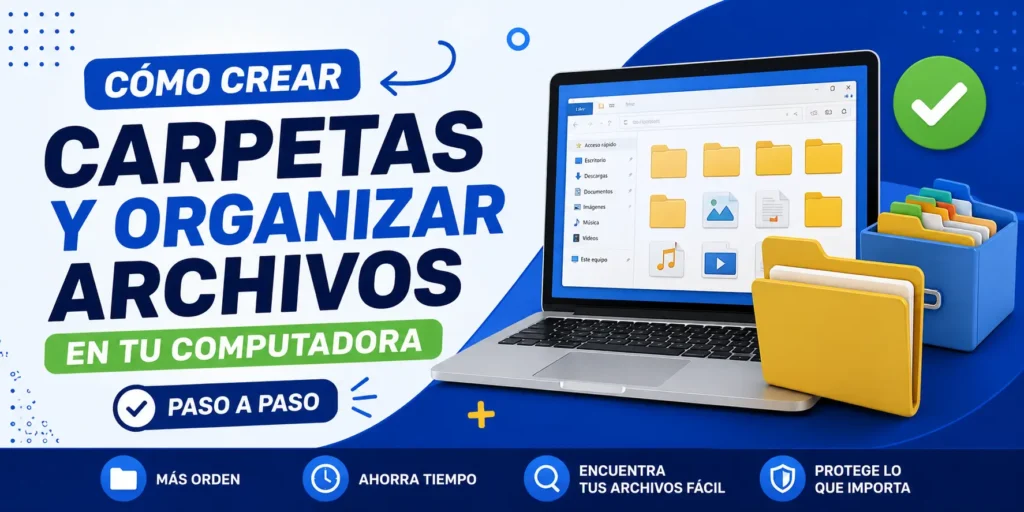 Cómo crear carpetas y organizar archivos